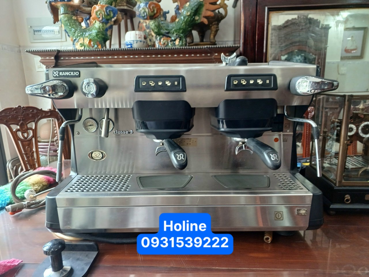 máy pha cà phê cũ