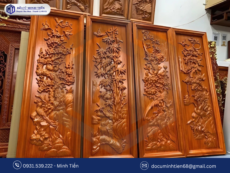 Giới Thiệu Chung Về Tranh Tứ Quý Gỗ