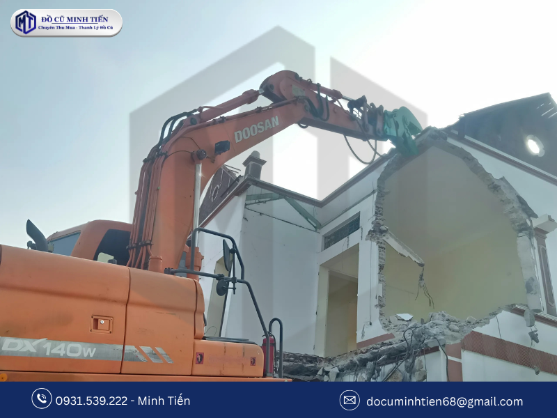 Quy trình phá dỡ công trình - Bước quan trọng đảm bảo an toàn 3 Các phương pháp phá dỡ công trình phổ biến hiện nay