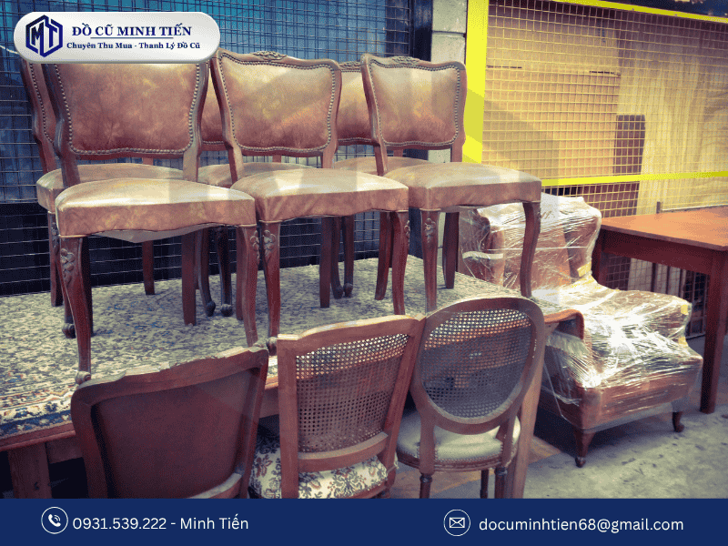 Mẹo bán ghế cũ chân quỳ giá tốt – Lưu ý khi định giá 4 Ảnh Mô Tả Bán Ghế Cũ Chân Quỳ Tại Đồ Cũ Minh Tiến