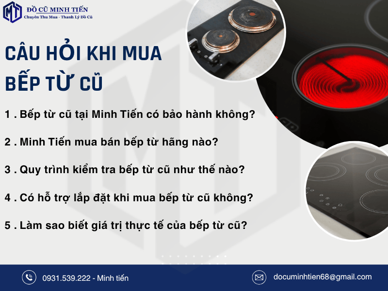 Những điều cần lưu ý khi thu mua bếp từ cũ 8 Ảnh Mô Tả Câu Hỏi Bếp Từ Cũ Khi Mua Ở Đồ Cũ Minh Tiến