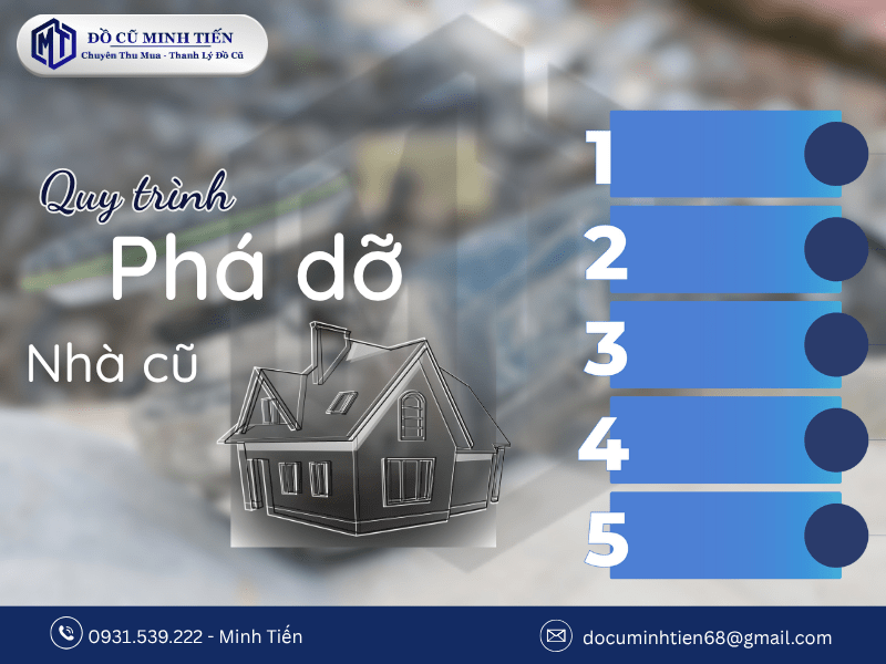 Quy Trình Phá Dỡ Nhà Cũ 2025 - Chuẩn Xác An Toàn Và Tiết Kiệm 2 Quy trình phá dỡ nhà cũ