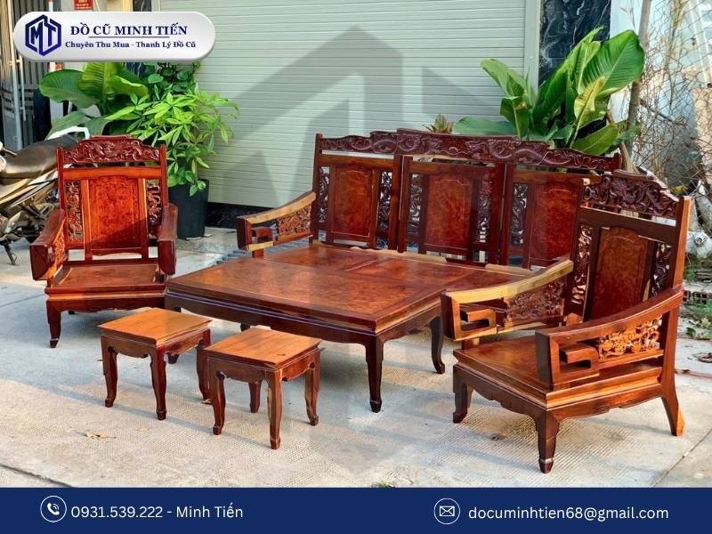 Mẹo Định Giá Bàn Ghế Gỗ Cũ Chuẩn Xác Nhất 5 Ảnh Mô Tả Định Giá Bàn Ghế Gỗ Cũ Tại Đồ Cũ Minh Tiến