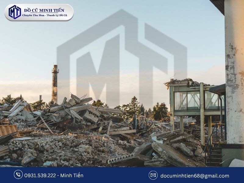 Ảnh Mô Tả Mẹo Hay Phá Dỡ Nhà Công TrìnhTại Đồ Cũ Minh Tiến