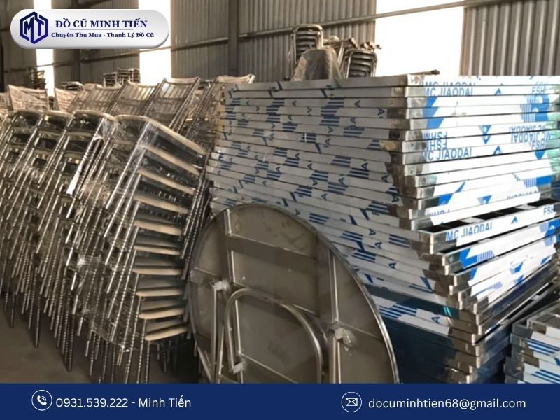 Kinh nghiệm thanh lý bàn ghế inox cũ không nên bỏ qua 6 Một số câu hỏi thường gặp khi thanh lý bàn ghế inox cũ