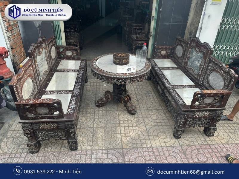 Mẹo Định Giá Bàn Ghế Gỗ Cũ Chuẩn Xác Nhất 2 Ảnh Mô Tả Định Giá Bàn Ghế Gỗ Cũ Tại Đồ Cũ Minh Tiến